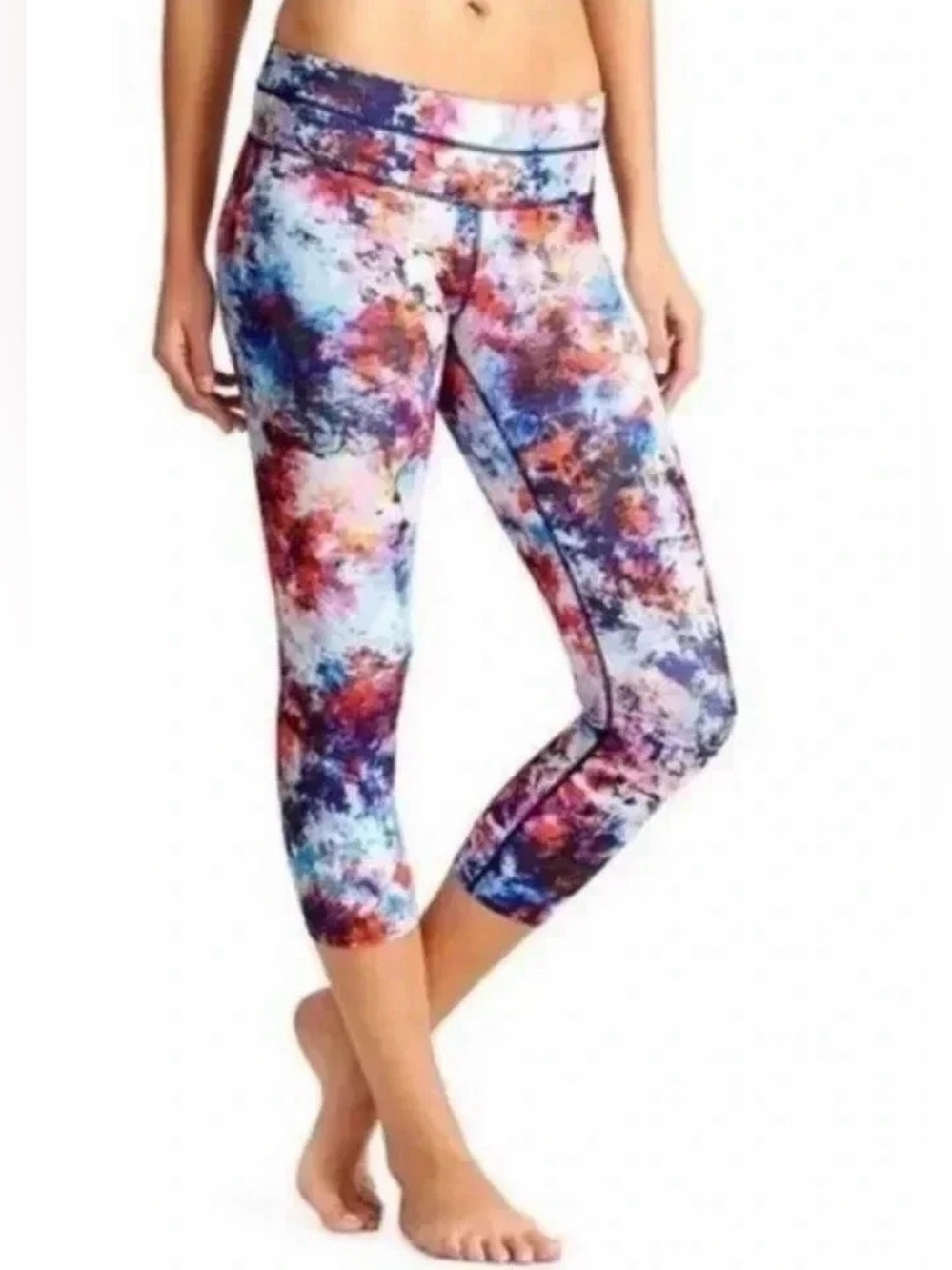 NWOT Athleta Sonar Hypersonic Capri Leggings in Large